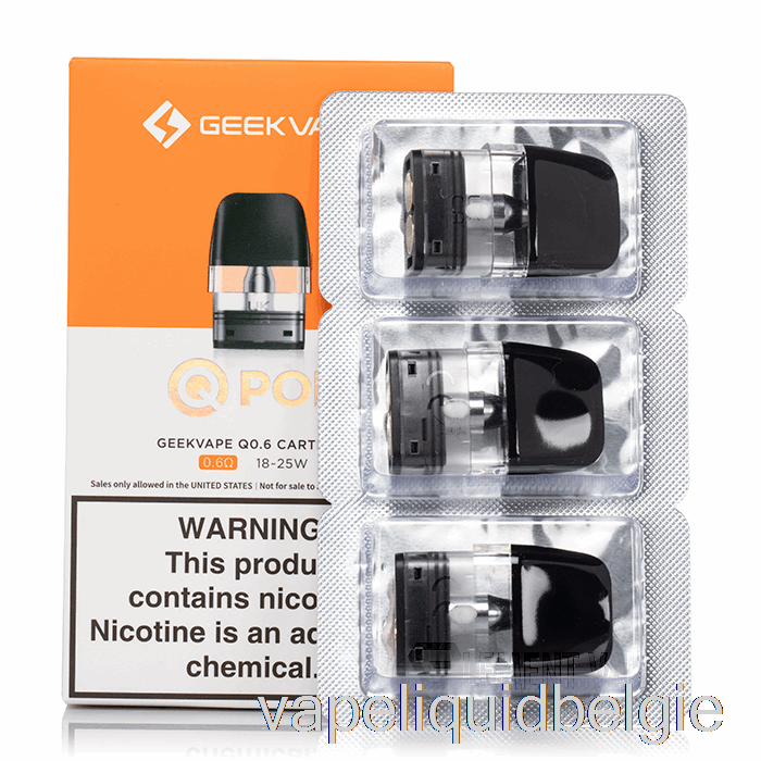 Vape Smaken Geek Vape Q Vervangende Pods 0.6ohm Pods